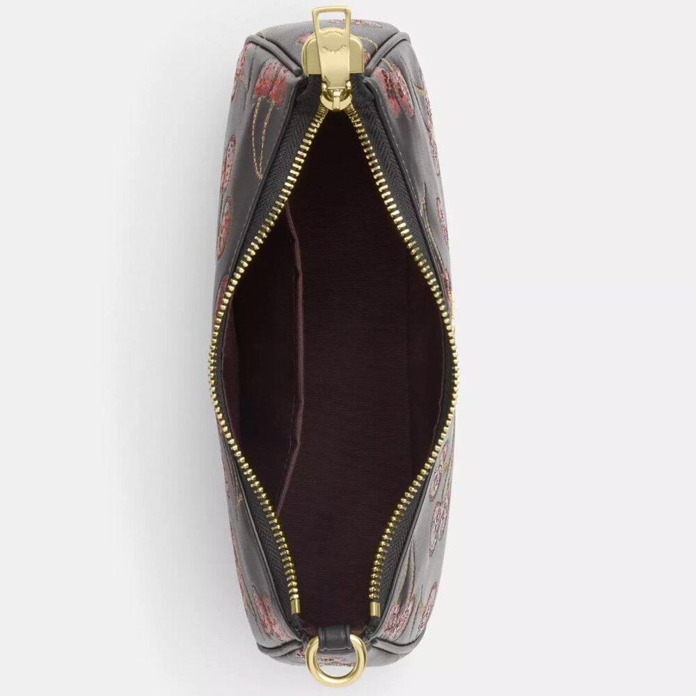 Coach CCZ16 Teri Shoulder Bag Leather Crossbody With Cherry Print NWT - Picture 6 of 12